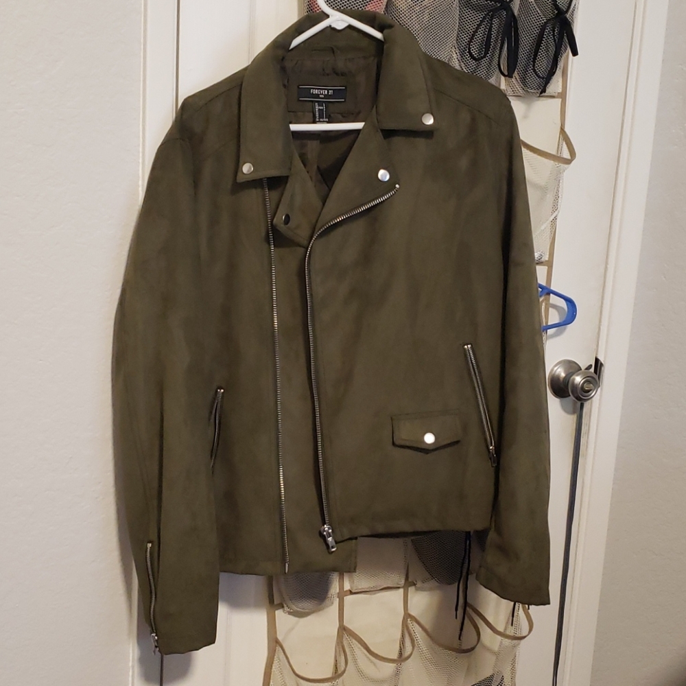 Forever 21 Olive green jacket (worn once)